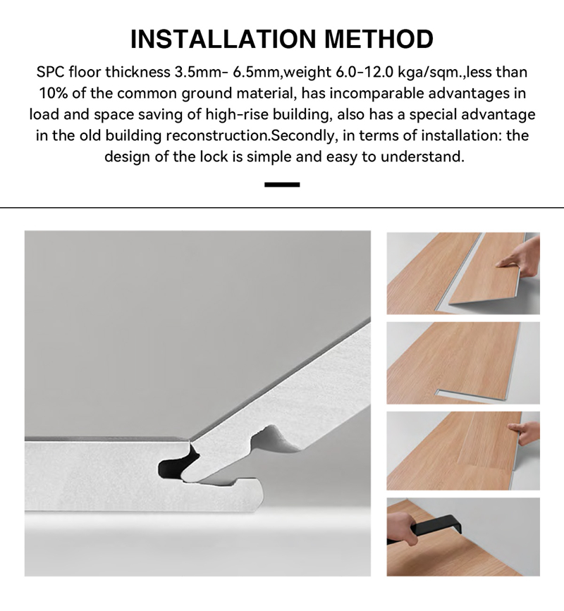 Напольные покрытия из SPC